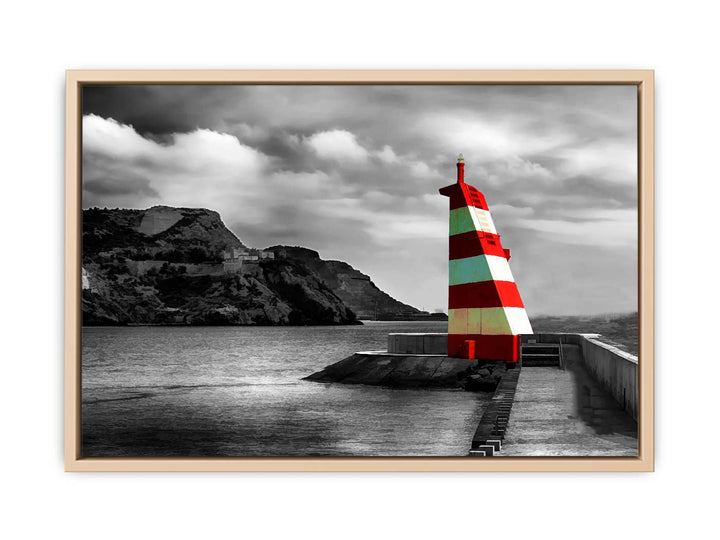 Lighthouse Landscape Painting 