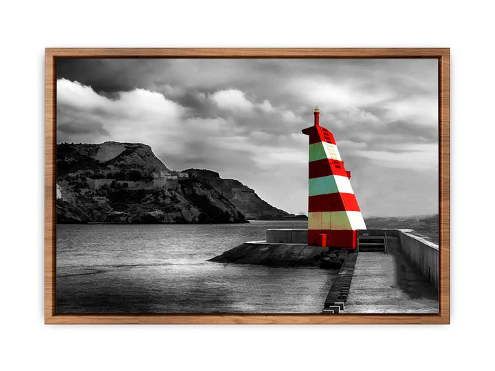Lighthouse Landscape Painting 