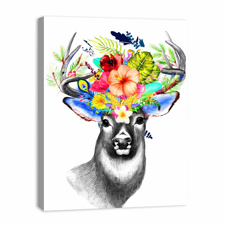 Animal Stag Painting 