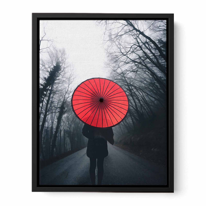 Way to Home Umbrella Painting 