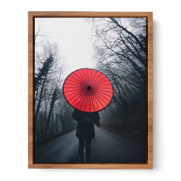 Way to Home Umbrella Painting 
