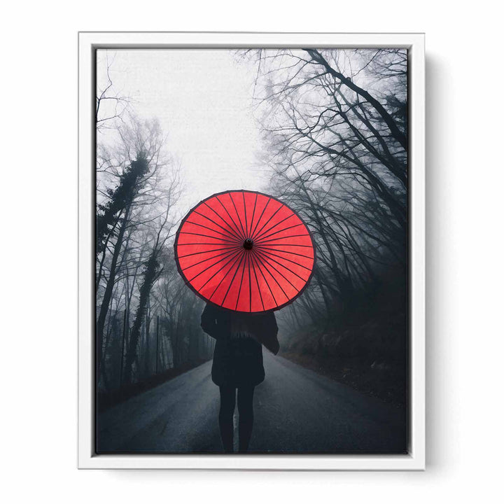 Way to Home Umbrella Painting 