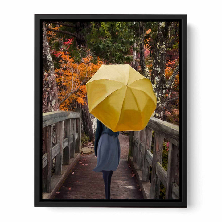 Women Umbrella Painting 