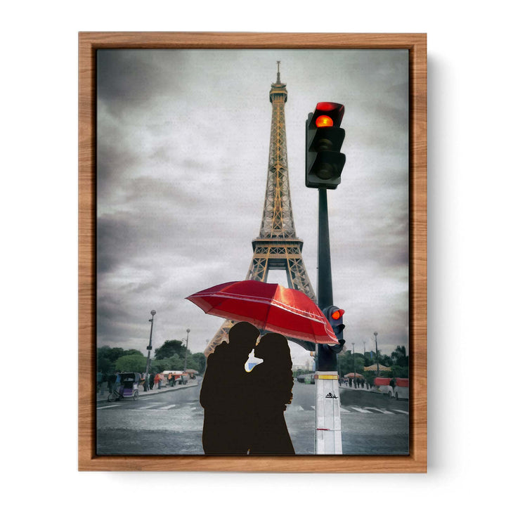 Eiffel Tower Love Painting 