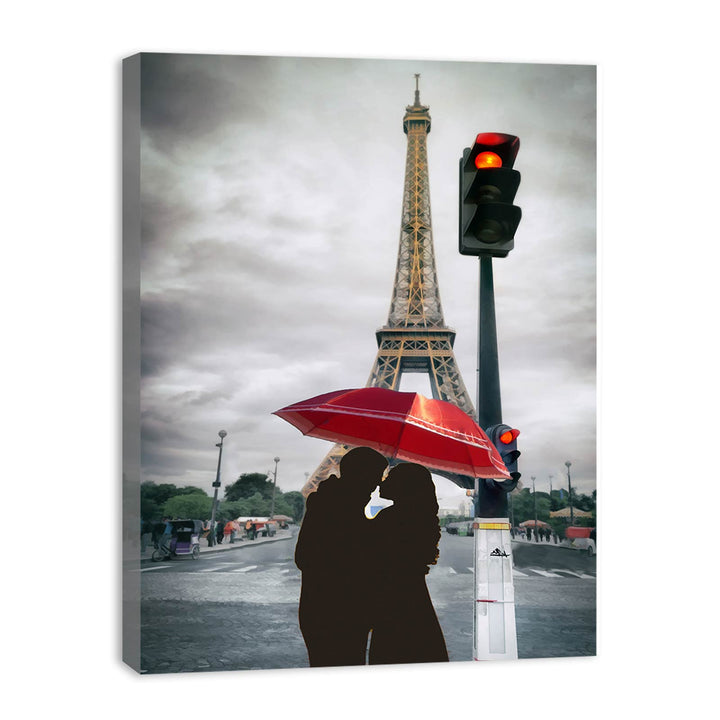 Eiffel Tower Love Painting 