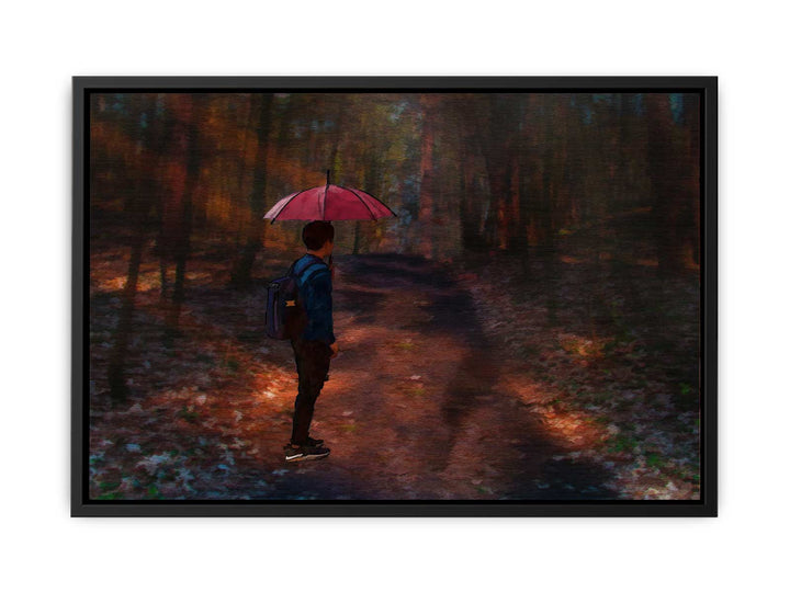 Umbrella Forest Painting 