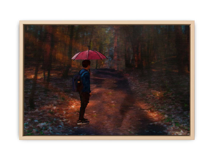 Umbrella Forest Painting 