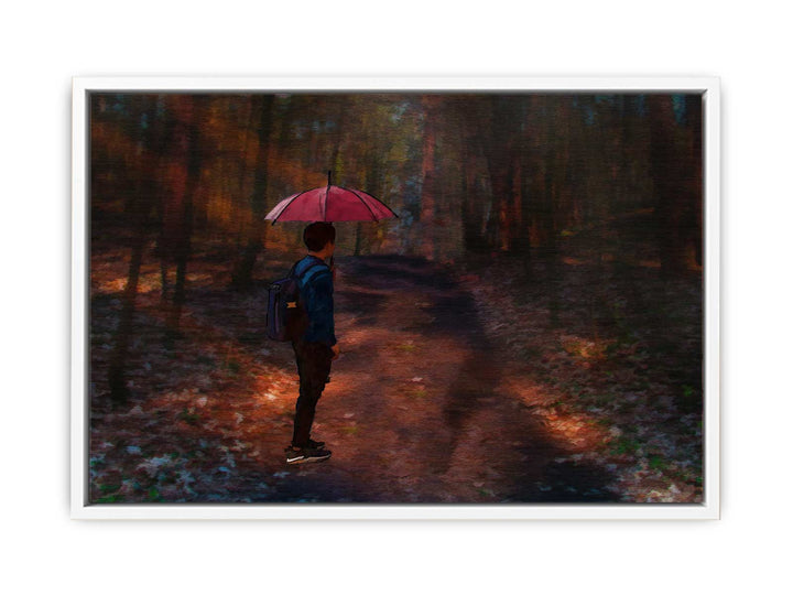 Umbrella Forest Painting 