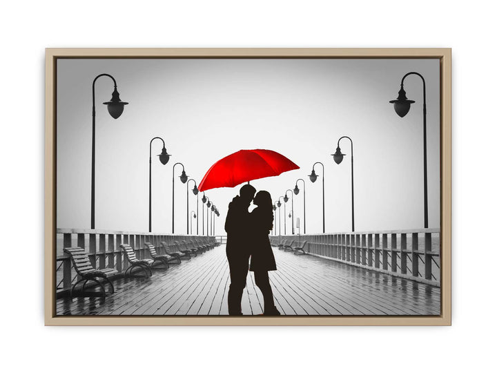 Love in The Air Bridge Painting 