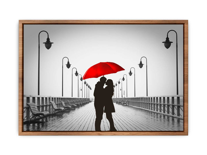 Love in The Air Bridge Painting 