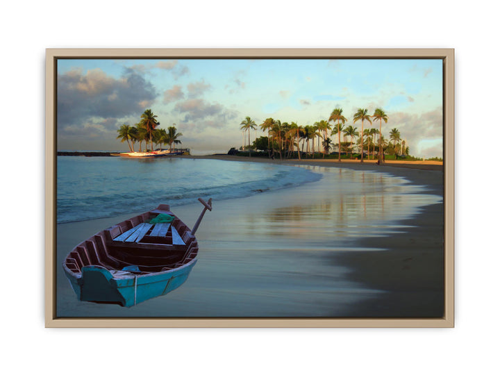 Beach  Trees  Painting 