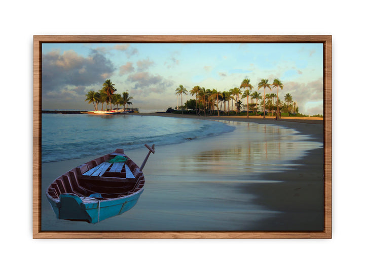 Beach  Trees  Painting 