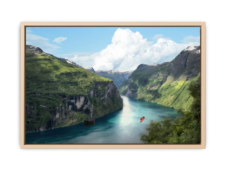 Mountain  River Painting 