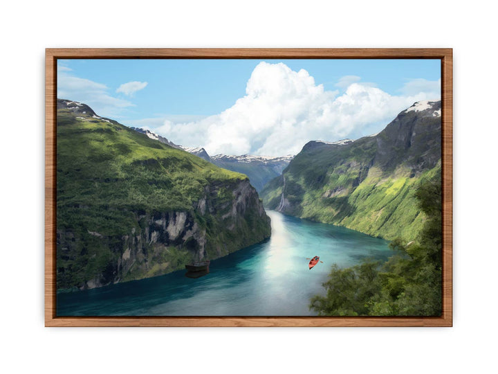 Mountain  River Painting 