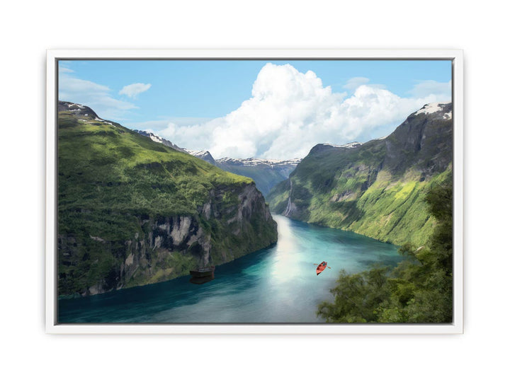 Mountain  River Painting 