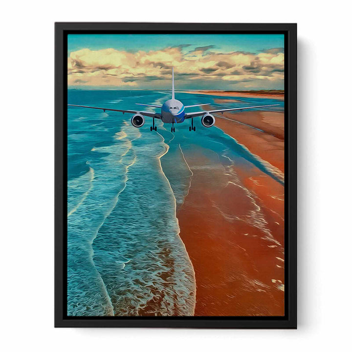 Beach flight Painting 