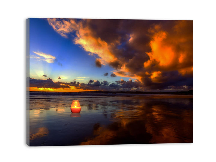 Ocean  Sunset  Painting 