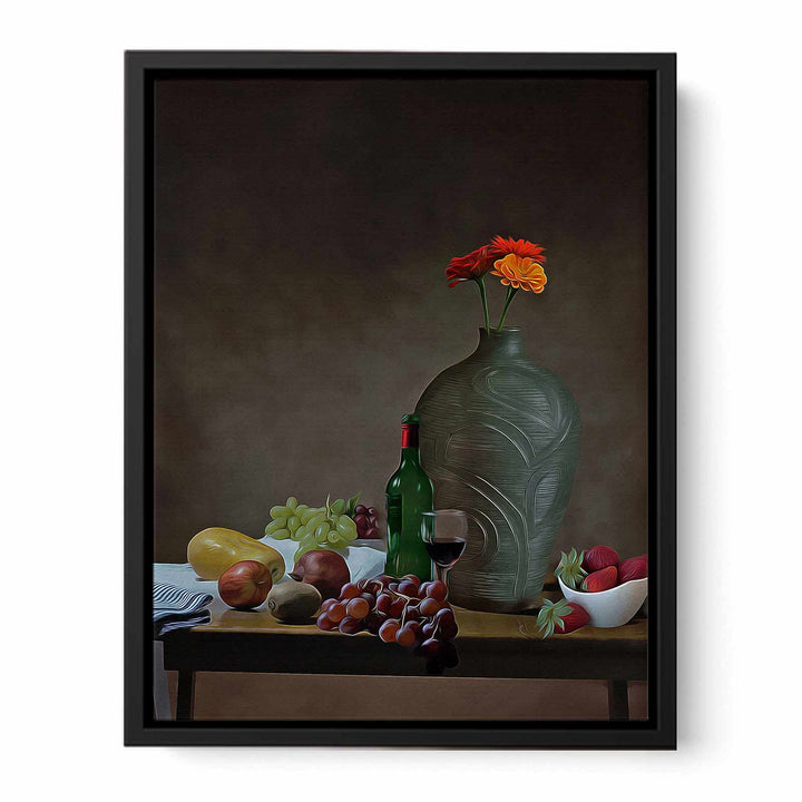 Wine Glass Still Life Painting 2 