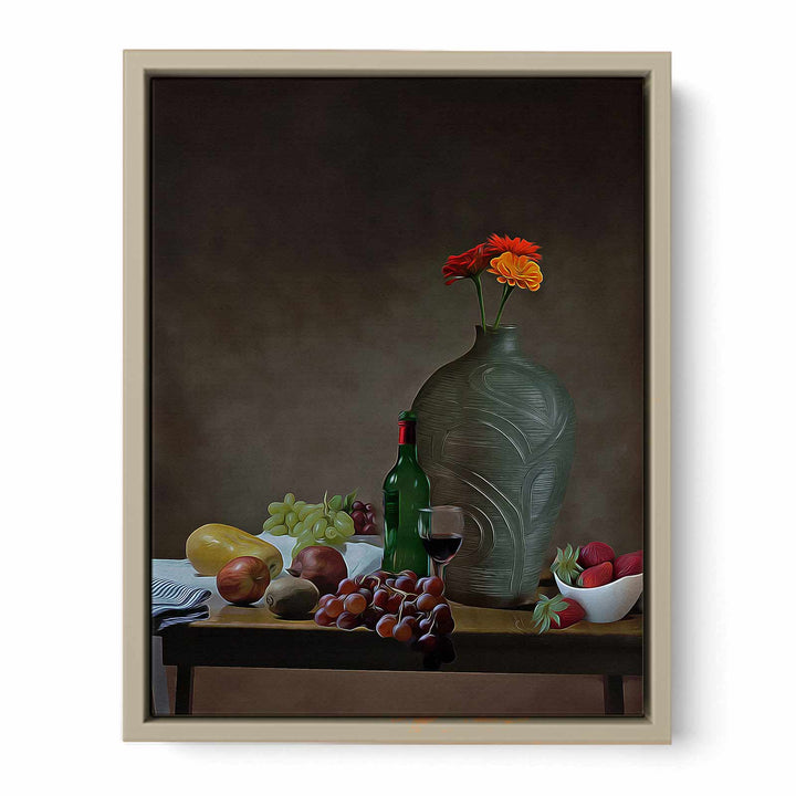 Wine Glass Still Life Painting 2 