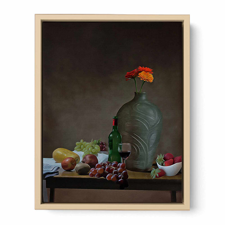 Wine Glass Still Life Painting 2 