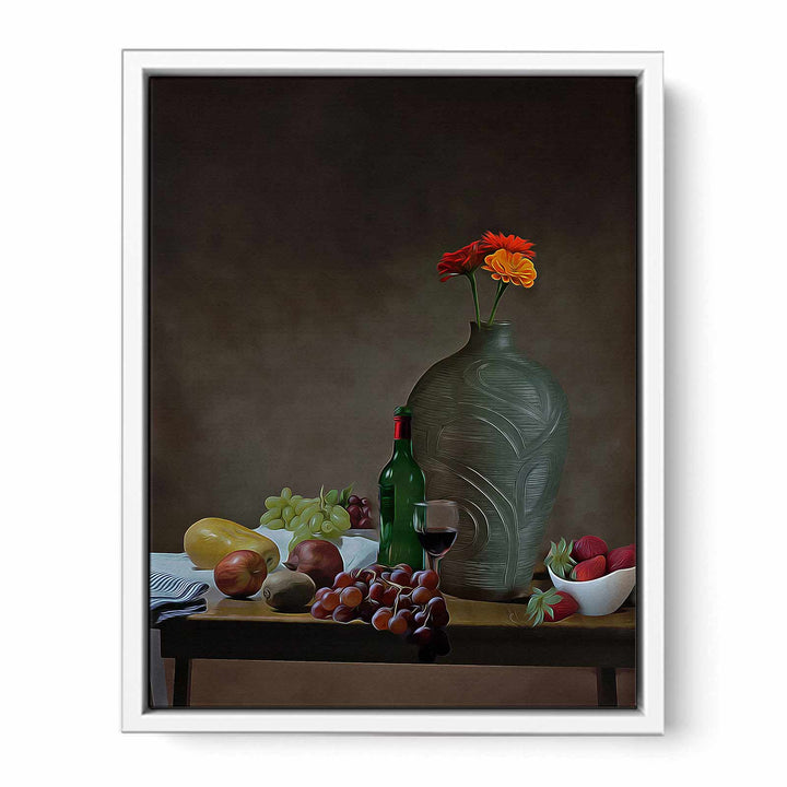 Wine Glass Still Life Painting 2 