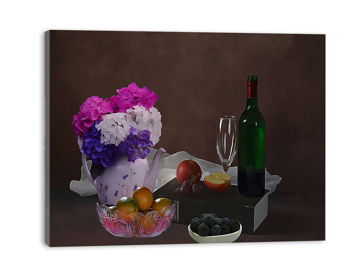 Still Life Wine Painting 2 