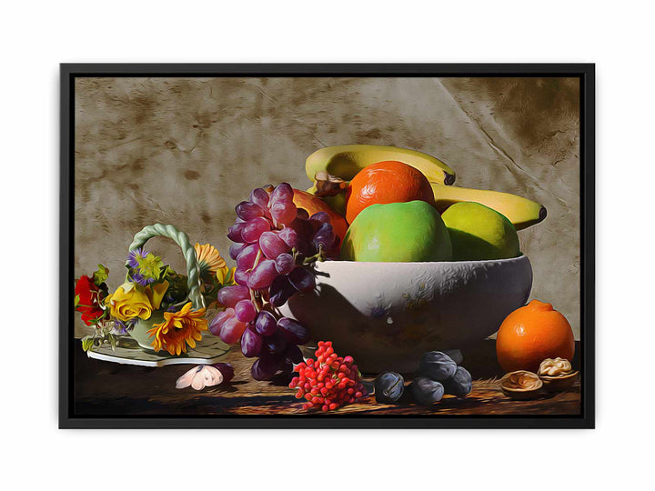 Fruit Bowl Still Life Painting 