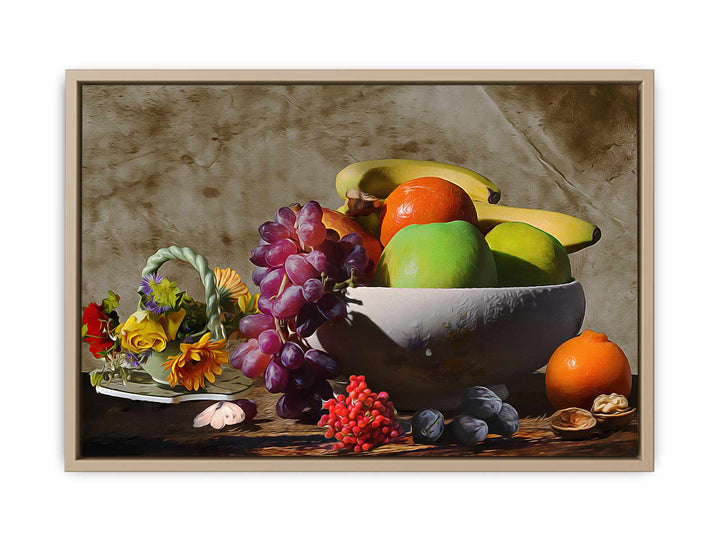Fruit Bowl Still Life Painting 