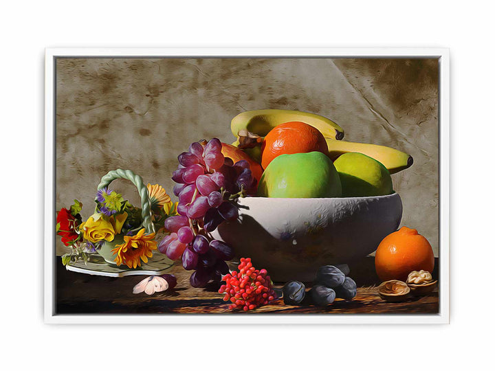 Fruit Bowl Still Life Painting 