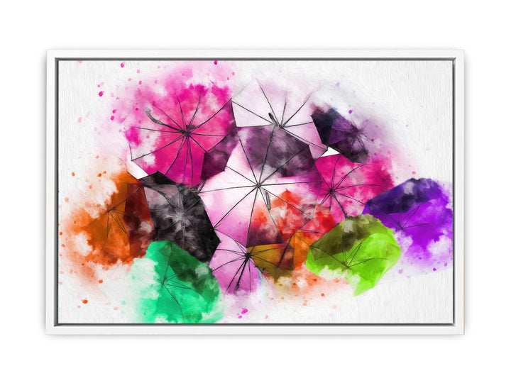 Umbrella Abstract Painting 