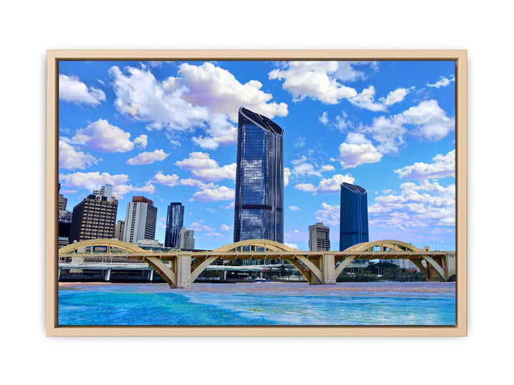 Brisbane River Bridge Painting 