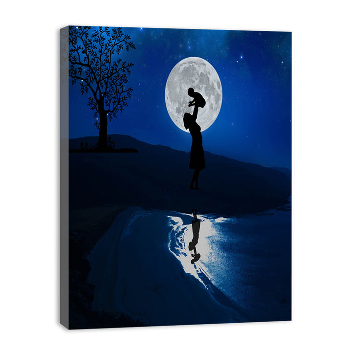 Mother Kids Love  Painting 