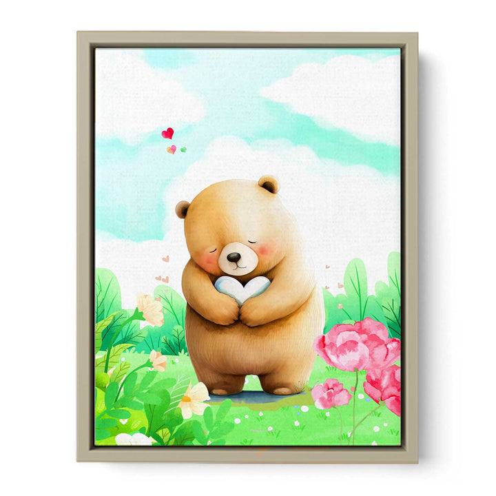Teddy Bear Painting 