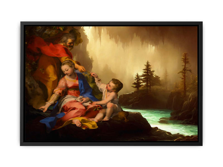 Mary Family Painting 