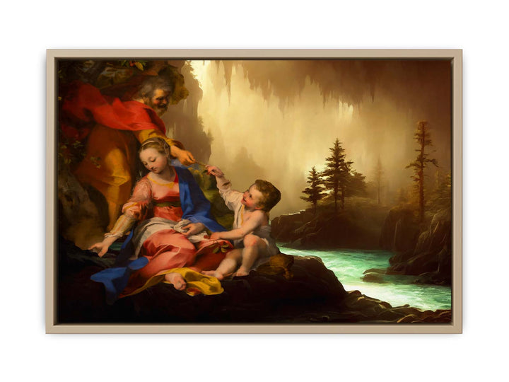 Mary Family Painting 