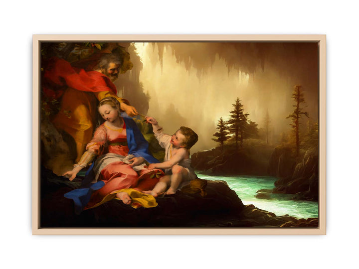 Mary Family Painting 