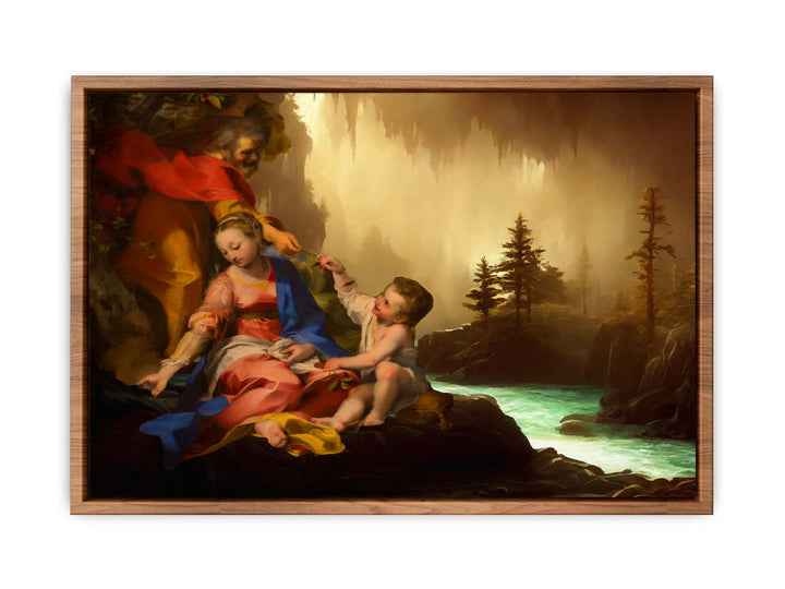 Mary Family Painting 