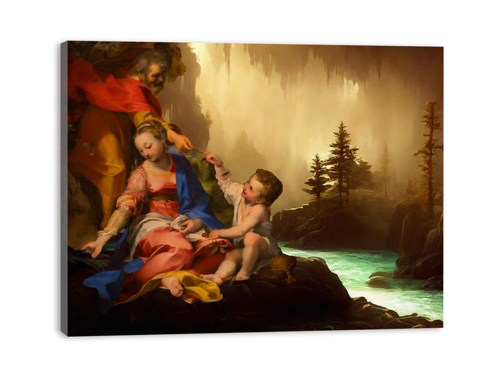 Mary Family Painting 