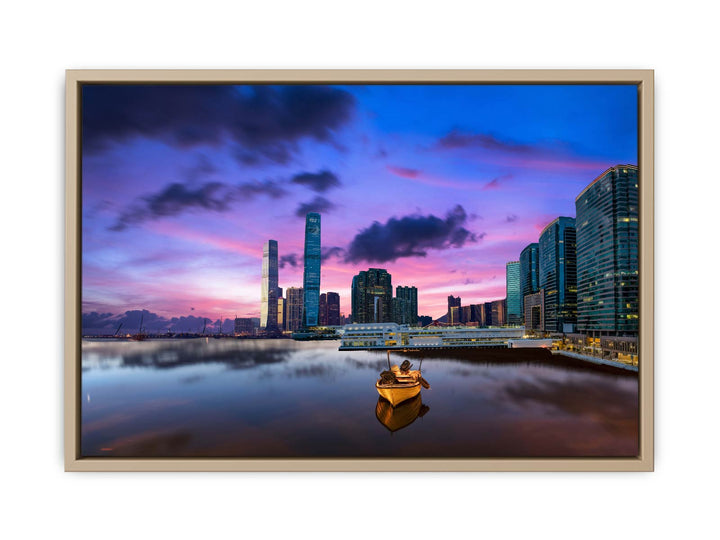 Melbourne  City River  Painting 
