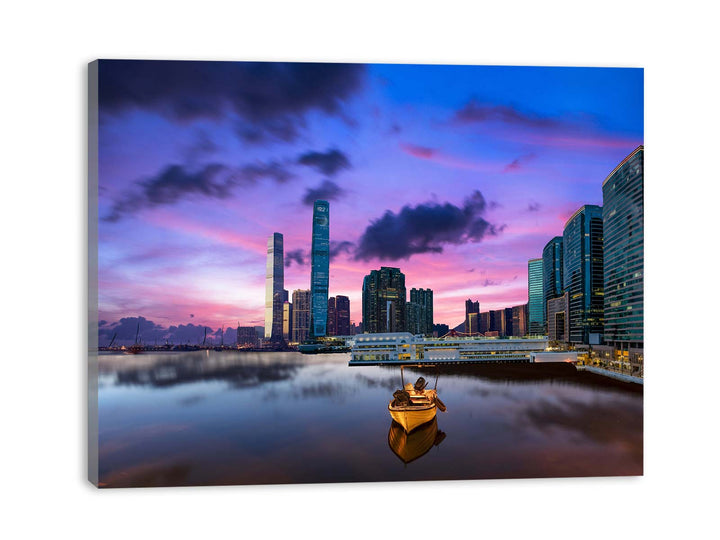 Melbourne  City River  Painting 