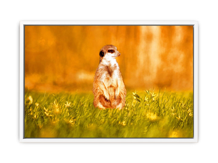 Standing Meerkat Painting 
