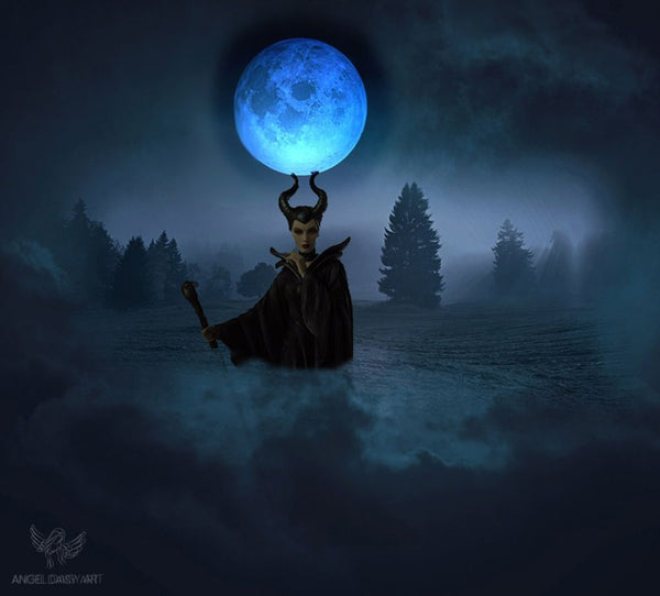 Moon Witch Painting