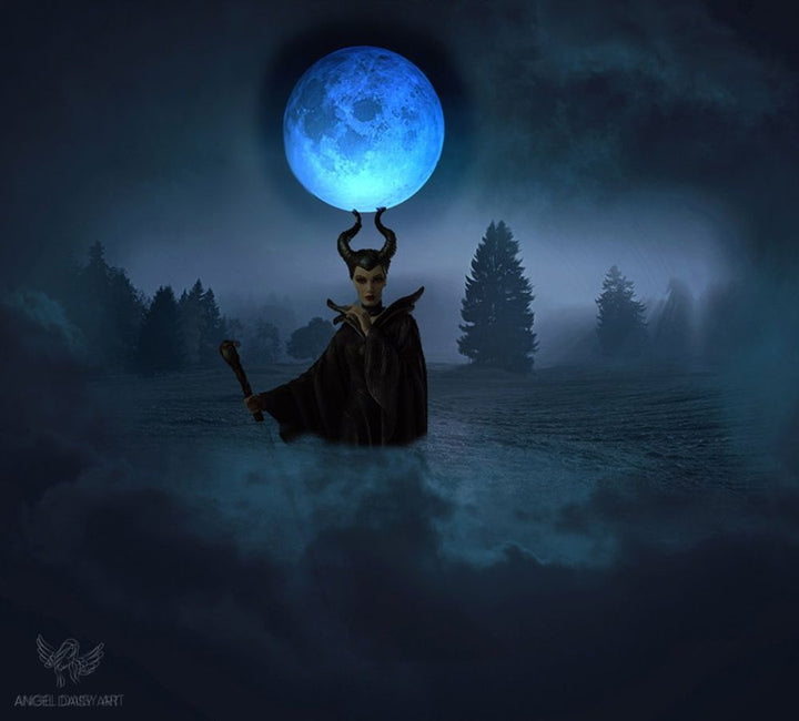 Moon Witch Painting
