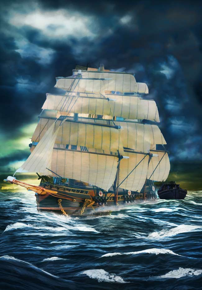 Sea Lake Painting
