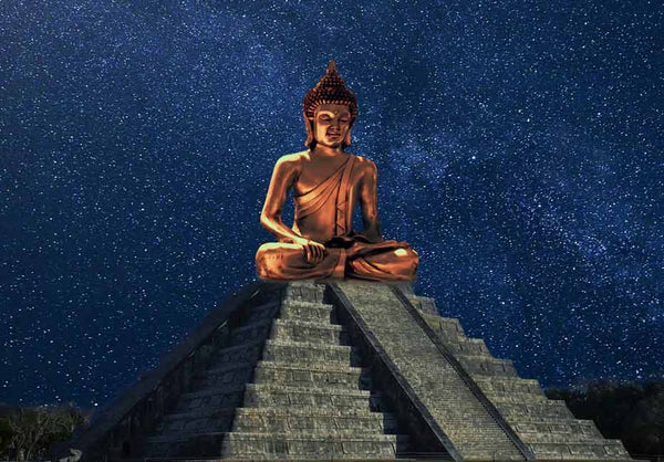 Sitting Buddha Painting