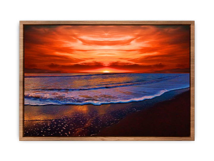 Beach  Sunrise  Painting 