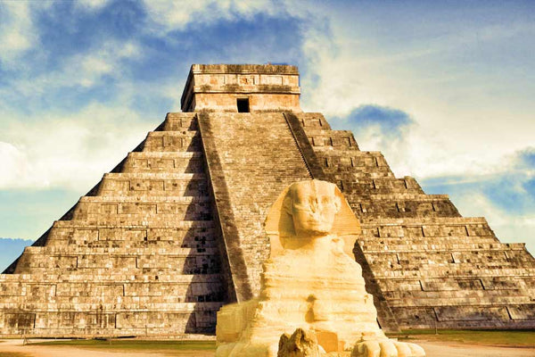 Pyramid Painting on canvas