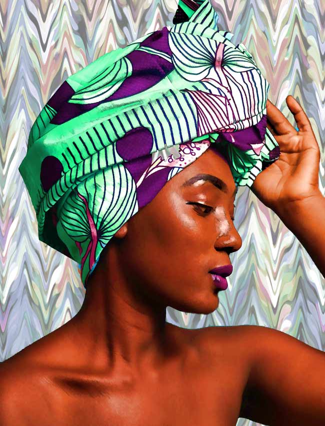 Africa Women Painting