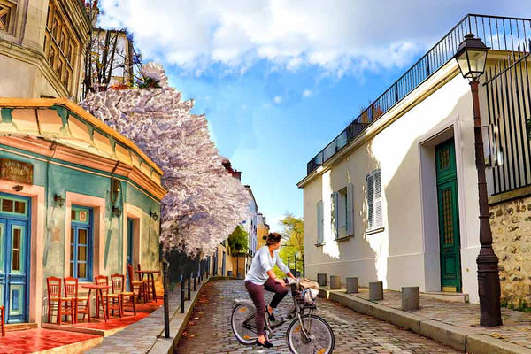 Town street Painting