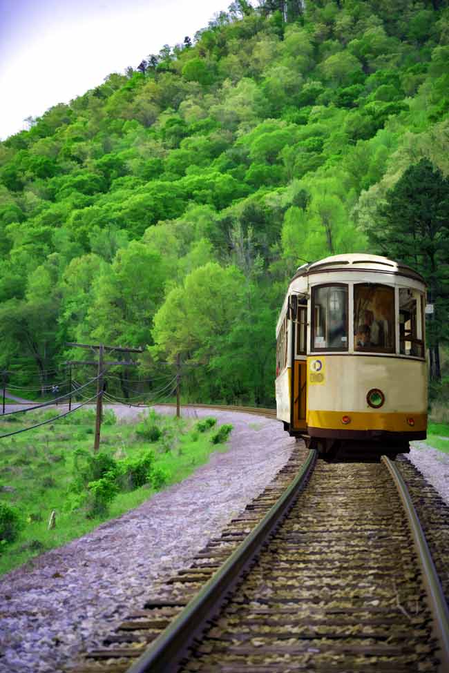 Monsoon Tram Painting